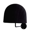 thumbnail image 2 of Soporte para exhibición de sombreros, moderno, con gancho negro, organizador de gorras multiusos., 2 of 6