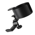 thumbnail image 3 of Soporte para auriculares Nikou 360 grados con almacenamiento de vasos de agua para escritorio color negro, 3 of 14