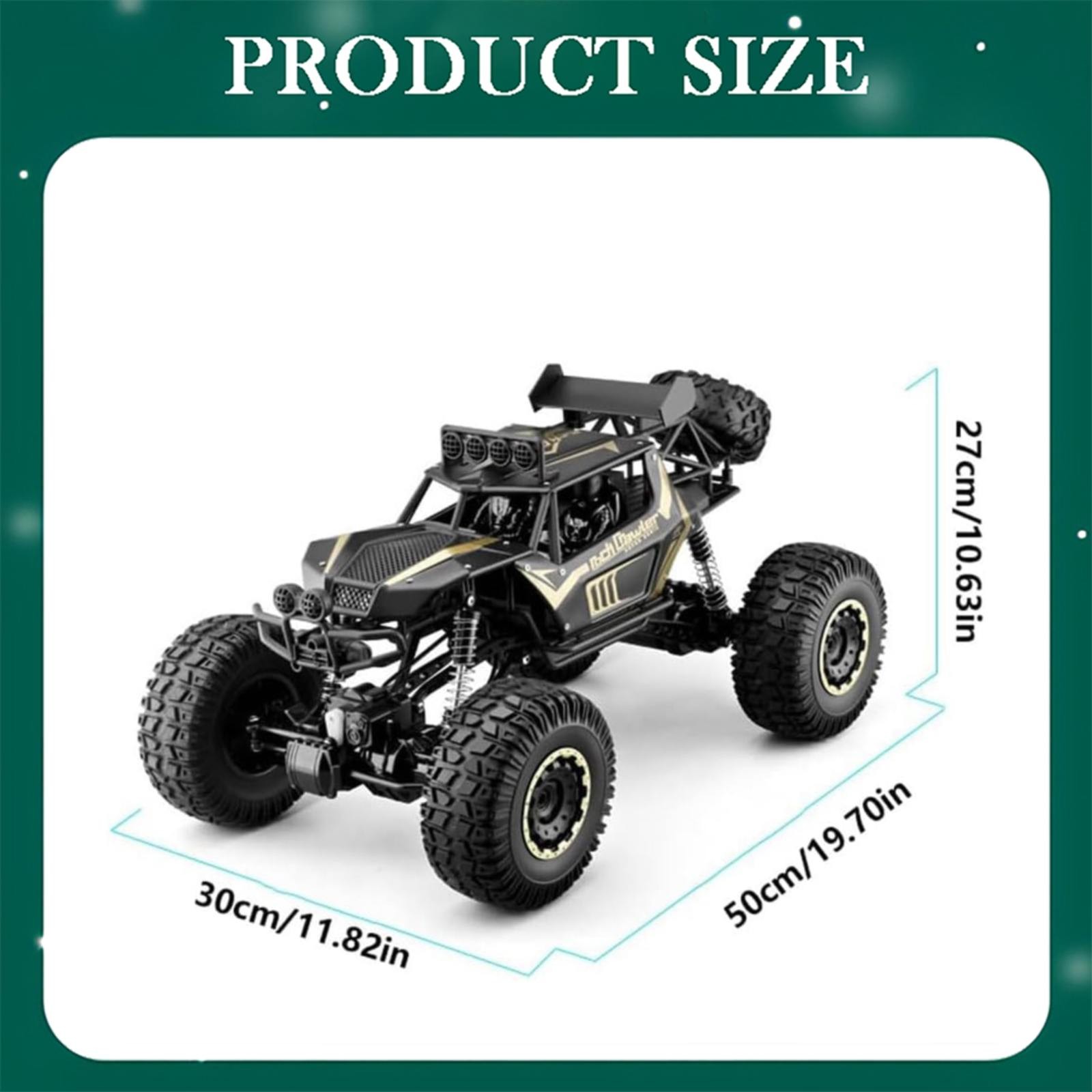 Voiture Télécommandée Rock Crawler 1:14 - 4x4 - Tout-terrain - Neuf