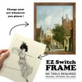 thumbnail image 7 of Feather Hat I -Framed Print w/glass-Walnut, 7 of 7