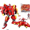 thumbnail image 3 of Mini Force Penta X Bot Volt Pentat Bolt Transformer Robot Car Korean Toy Penta X Machine 5.89In Red, 3 of 3