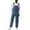 Dark Blue, variant on BUWTTED Men's Denim Bib Overall Mens Relaxed Fit Overall Midweight Workwear with Adjustable Straps and Convenient Tool Pockets Black L