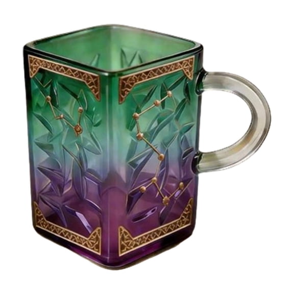 Constellation Color Changing Mug, Astronomy Gifts & Space-Themed Glass Coffee Cup - Heat Activated Galaxy Design for Hot Beverages, Unique Gifts for Star Lovers & Astronomers
