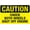 Warning Sign 3, variant on Chock Wheels Of Trailer Aluminum Tin Warning Sign 8"x12" - For Home Outdoor Garden, Trailer Wheel Chock Sign