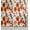 Burnt Orange Umber and White, variant on Ambesonne Trippy Peel & Stick Wallpaper for Home, Nostalgic Swirls Hippie Vibe, 13"x36", Teal Cinnamon and Plum