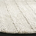 thumbnail image 3 of SAFAVIEH Natural Fiber Henrika Geometric Area Rug, Bleach, 10' x 10' Round, 3 of 10