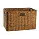 thumbnail image 1 of Cesta Decorativa Perfecl Cesta de Picnic Rectangular de Mimbre de Imitación 38x26x24cm, 1 of 7