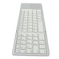 thumbnail image 1 of Teclado Plegable, Teclado Inalámbrico Portátil De 63 Teclas Con Panel Táctil Más Grande, 3 Teclados De Viaje De Bolsillo Plegable, Compatible Con IOS, 1 of 7