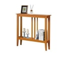 thumbnail image 5 of Kings Brand Furniture - Entryway Table - Narrow Console Table - Console Table with Storage - Hallway Decor - Wood Console Tables for Entryway - Narrow Console Sofa Side Table - Foyer - Honey Ginger, 5 of 5