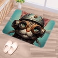 thumbnail image 5 of Cat Polyester Non-Slip Machine Washable Door Rug Game Mat Door Mats, 5 of 6