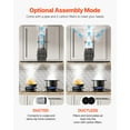 thumbnail image 3 of VEVOR 30in Built-in Range Hood Insert Vent Hood 800CFM Gesture & Touch Control, 3 of 9