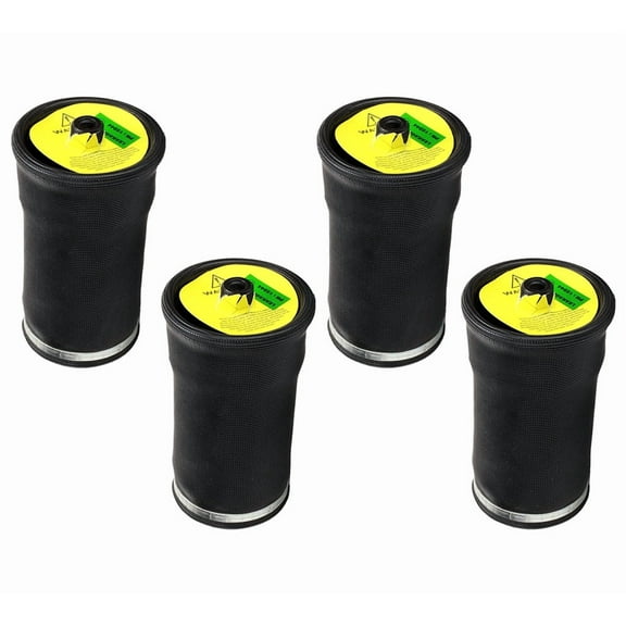 4 Pk Heavy Duty Air Spring Bag - Sleeve Type Air Suspension Spring Replaces W02-358-7064, Kenworth 1102-0074, Navistar 1699064C1, Automann ABSZ70-7064, Automann AMABSZ707064, Torque TR7064