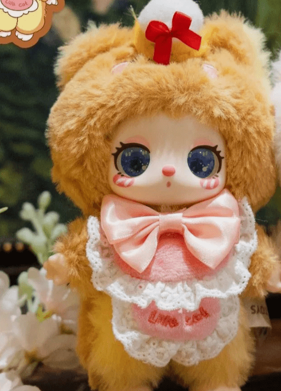 Baby Three Liila's Chef Kitten V4 Series Random Eyes Blind Box Cute Plush Figure