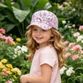 thumbnail image 2 of Karoyedx Boys Baseball Caps Trendy Baby Baseball Cap Infant Sun Hat Cotton Soft Embroidery Toddler Summer Outdoor Light Purple Size,2-6 Years, 2 of 7