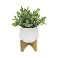 thumbnail image 1 of Flora Bunda CS4412E-MTWH Théière en pot MTWH RIDGE sur Support, 1 of 1