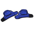 thumbnail image 2 of Guantes con peso (1 libra cada uno) para ejercicios aeróbicos cardiovasculares y coordinación de velocidad de manos. Azul, 2 of 8