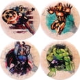 thumbnail image 2 of Dynamic Discs Marvel Avengers DyeMax Mini Fuzion Judge Disc Golf Mini Marker Disc - Splatter Series Iron Man…, 2 of 5