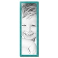 thumbnail image 2 of ArtToFrames 14" x 46" Turquoise Picture Frame, 14x46 inch Blue Wood Poster Frame (WOM-4588), 2 of 8