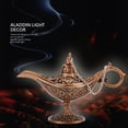thumbnail image 2 of Lishi Vintage Copper Aladdin Magic Genie Lamp - Rare Collectible, 2 of 9