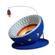 thumbnail image 5 of Rascador para gatos con forma de cuenco, juguete interactivo con resorte. Base azul, 5 of 9