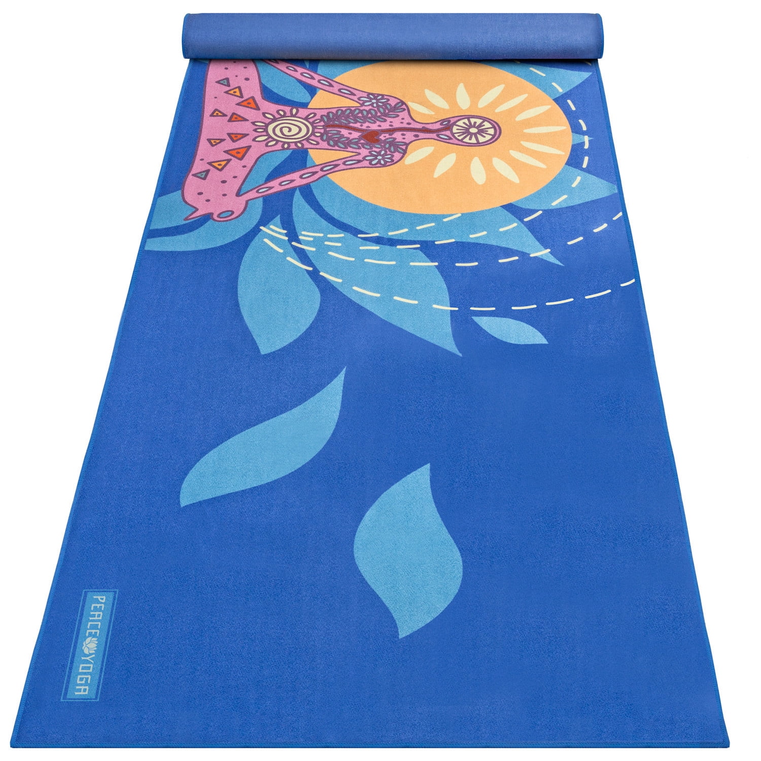 Soft-Perfect Microfiber Skidless Bikram Hot Yoga Mat Towel for Fitness Exercise Sports& Outdoors Travel Bag Hot Yoga Towel Zoegate Non Slip Yoga Hand Towel Ultra Absorbent
