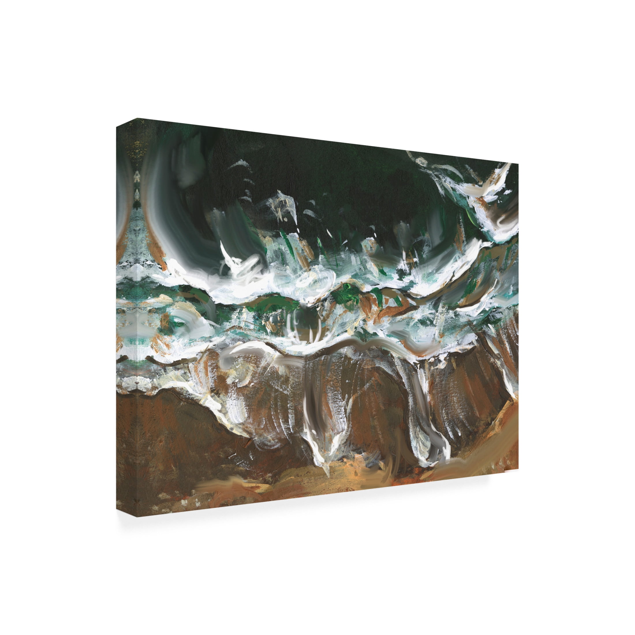 Canvas Wall Art - Melissa Wang 'Wind Melody I' Wall Art for Living Room, Bedroom, or Office Décor by Trademark Fine Art - 24 x 18 Inches