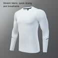 thumbnail image 4 of Sonducket Ropa interior térmica de secado rápido, medias elásticas para hombre, chándal de baloncesto, capas Base, ropa deportiva de manga larga, para Camisetas Negro S Sonducket AP013548-11, 4 of 6