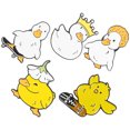 thumbnail image 4 of DOITOOL 1 Set of Cute Duck Painted Brooches Lovely Lapel Badges Cartoon Breastpin Clothes Pins, 4 of 5