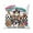 #A02-F, variant on Tropical Summerween Pillow Cover 18x18 Inch, Double-Sided Linen Frog Ghost Pumpkin Beach Print Cushion Case, Halloween Themed Throw Pillowcase for Home & Office