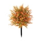 thumbnail image 1 of Estaca de eucalipto artificial con flores artificiales para jardín, fácil de mantener, decoración de jardín Amarillo, 1 of 9