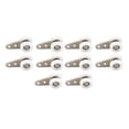 thumbnail image 1 of Polea de puerta corrediza Bling Bling 10 piezas de nailon 23 mm con SOPORTE de acero inoxidable color blanco, 1 of 12
