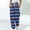 Blue, variant on Striped Women Sweatpants Joggers Brown Casual Elastic Waist Taper Pants Loose Drawstring Adjustable Width Pants
