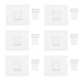 thumbnail image 4 of Lihe 24Pcs Adhesive Shelf Support Punch Free Shelf Support Self Adhesive Shelf Pegs, 4 of 4