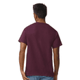 thumbnail image 4 of Gildan Ultra Cotton Short Sleeve T-Shirt for Men, Rib Collar Casual Maroon Tee, 9 Pack, Size S, 4 of 5