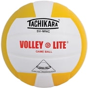 Tachikara SVMNC Volley-Lite Training Volleyball, Gold/White
