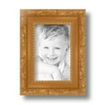 thumbnail image 2 of ArtToFrames 4" x 6" Bright Gold Picture Frame, 4x6 inch Gold Wood Poster Frame (WOM-4928), 2 Pack, 2 of 7
