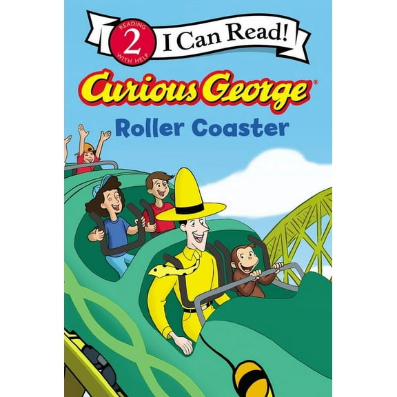 I Can Read Level 2 Curious George Roller Coaster, (Hardcover)