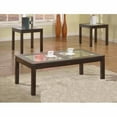 thumbnail image 2 of Benzara RORY Cocktail Set Table in Pack Of 3, Brown, 2 of 2