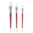 thumbnail image 7 of Creative Mark Polar Flo Professional Watercolor Brushes - Filbert 3/4" - 2 Pack - Short Handle, Nickel-Plated Seamless Brass Ferrule - Art Paint Brushes for Acrylic Painting, Watercolor, Gouache, and, 7 of 7