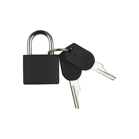 Suitcase Lock Mini Padlock with Key Small Lock School Bag Backpack Luggage Padlock School Gyms Outdoor Backpack Lock