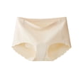 thumbnail image 2 of Women's Menstrual Panties Mid-Waist Seamless Cotton Postpartum Underwear, Leak Proof Full Coverage Period Briefs, Invisible Protective Sanitary Briefs, Breathable Non-Marking Menstrual Knickers, 2 of 3