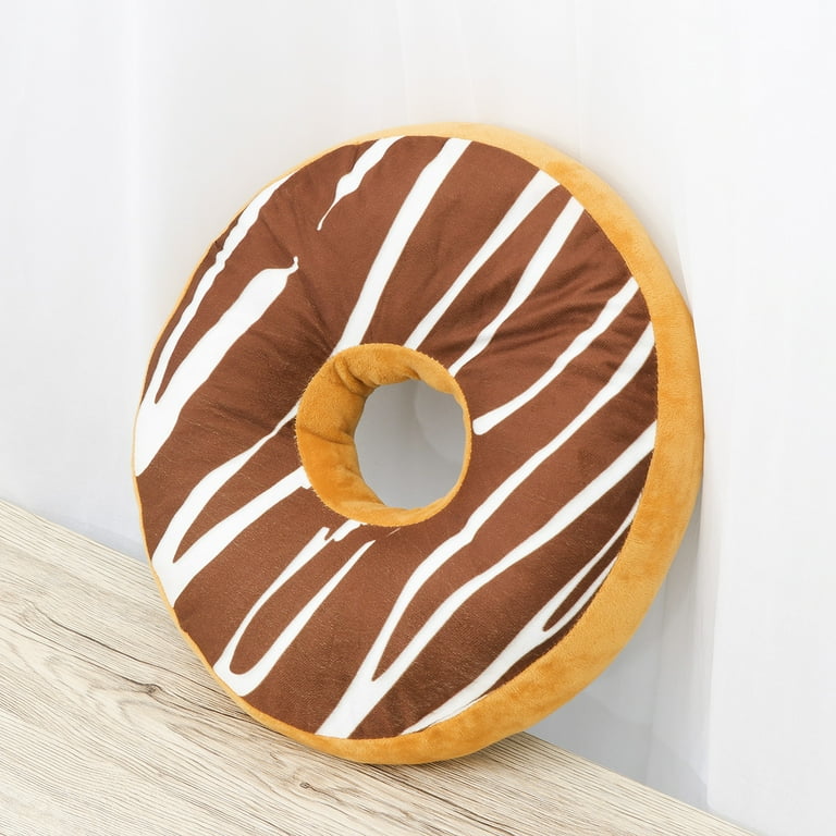 Decorative Pillows Donuts Food, Pillow Donut Chocolates