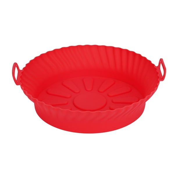 Fiudx Revestimiento Reutilizable para Freidora de Aire, Almohadilla Antiadherente para Hornear, Distribución Uniforme Del Calor, Apto para Freidora de Aire y Horno, Fácil de Limpiar, Duradero y de La