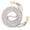 Grey, variant on Wolfone 7ft Grey Dog Leash, 360° Anti-Tangle Rotation, Braided Rope for Small Medium Large Dogs, Outdoor Training Hiking Walking