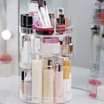 thumbnail image 3 of MesaSe Plastic Cosmetic Storage Organizer Rotatable Lipstick Skincare Holder Storage Containers, 3 of 7