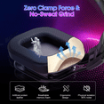 thumbnail image 2 of Gaming Headset for PC, PS4, PS5, Xbox Headset with 7.1 Surround Sound Gaming Headphones with Noise Canceling Mic, 40mm Drivers over Ear Headphones for Nintendo, Xbox Series x/S, Laptop, Black, 2 of 8