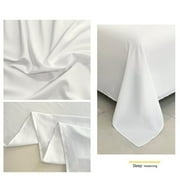King Sheets,Hotel Quality King Flat Sheet,Brushed Microfiber Top Sheet,Ultra Soft & Breathable,Wrinkle-Free,Easy Care,Single Flat Sheet,Bed Sheet,Dormitory(White 90*50in)from QiwagFerng