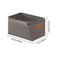 thumbnail image 3 of Large Storage Basket with Steel Frame | Thickened Non-Woven Fabric Clothes & Toy Organizer Box | Multi-Size Options for Dorm & Home Organization, 3 of 6