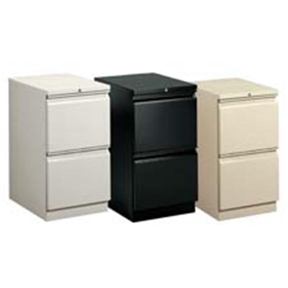 HON Company HON33820RQ Mobile Pedestal- File-File- R Pull- 15in.x19-.88in.x28in.- Light Gray