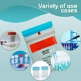 thumbnail image 2 of Clear Specimen Transfer Bags, 1.8 Mil Tamper-Evident Adhesive, 1000 Count, 6 x 10 in, 2 of 6